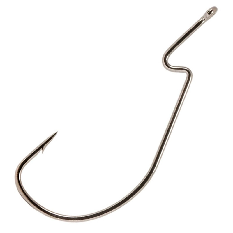 Cox & Rawle Extra Heavy Wide Gape Offset Worm Hooks